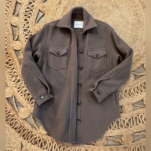 Wilfred Brown Utility Jacket